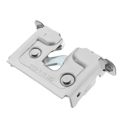 Image of YINETTECH Bonnet Catch Latch Lock Replacement 51237115229 51237115228 7008755 Compatible with E90 E81 E87 E88 Front Hood