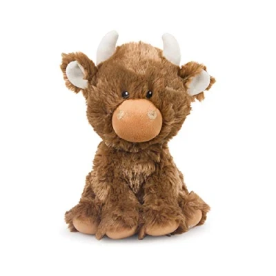 Image of Petface Farmyard Buddies Hetty the Highland Cow Plush Dog Toy