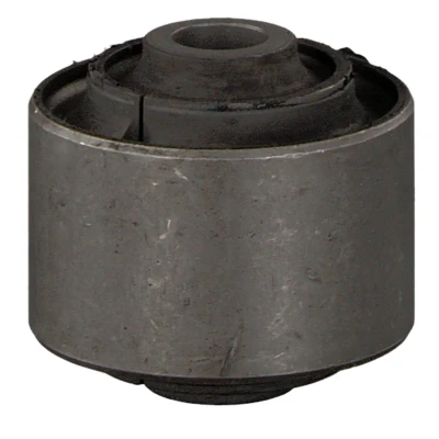 Image of MB584041, MB631492 Arm Bushes FEBI BILSTEIN 41151 Rear Axle Left, Rear, Lower Elastomer Rubber Metal Mount MITSUBISHI: PAJERO 2