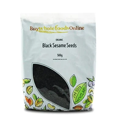 Image of Organic Black Sesame Seeds 500g (BWFO)