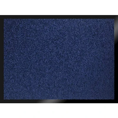 Image of ID Matte 608005 Mirande Door Mat Nylon Fibre/Pvc Rubber 80 x 60 cm), blue, cm
