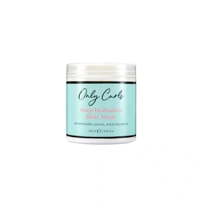 Image of Only Curls Deep Hydration Mask 250ml Intense Moisture Treatment for Dry, Frizz Free, and Defined Vegan &amp; Cruelty Free Conditioner