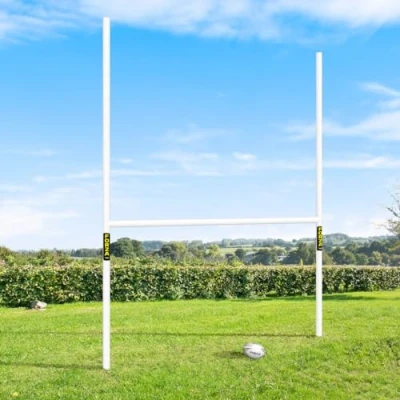 Image of FORZA PVC Rugby Posts Lightweight &amp; Weatherproof For Garden Goal Kids 8x5, 10x6 12x6 (10 x 6)