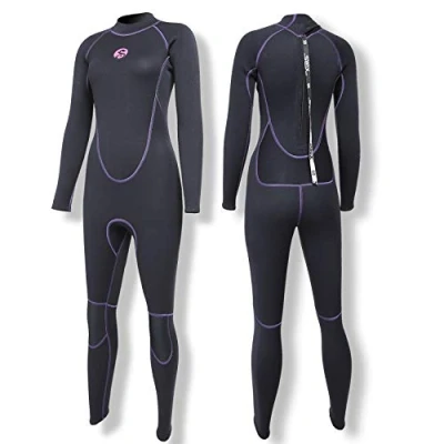 Image of PAWHITS Womens Wetsuit 3mm Thermal Long Sleeve Neoprene Wetsuits Full Length for Diving Surfing Snorkeling