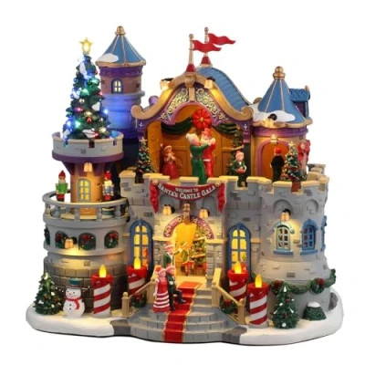 Image of Lemax Christmas Village Santas Castle Gala Battery Operated Led 45270