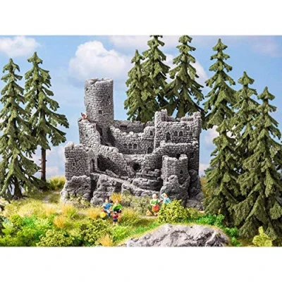 Image of Noch 58609 Castle Ruin 15,5 x 10 cm, 12 cm high, Coloured