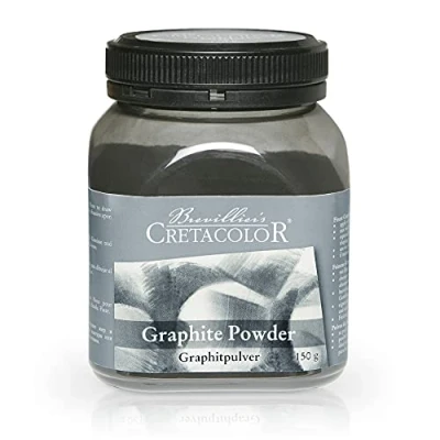Image of CRETACOLOR Graphite Powder Artist in Plastic Tin 150 g