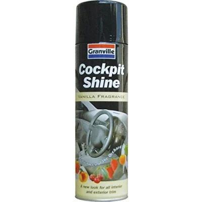Image of Granville 500ml Cockpit Shine Vanilla Fragrance