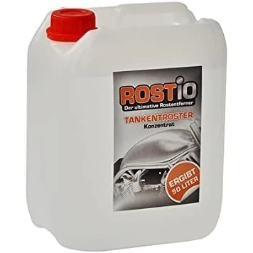 Image of Rostio Tank Rust Remover 5 Litre Concentrate Removal Fuel Petrol Water
