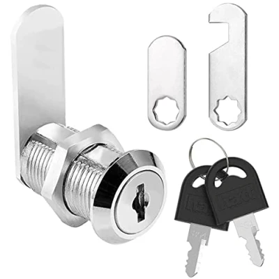 Image of Litensh 25mm Security Mailbox Lock, Letter Post Box Cabinet Drawer Cam Toolbox Door Cupboard Locks with Keys (1, 25mm)