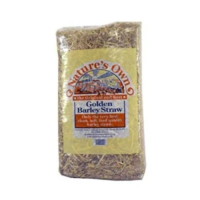 Image of Natures Own Golden Barley Straw Large 2kg