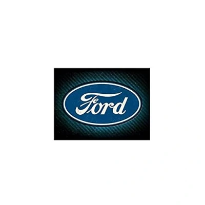 Image of Nostalgic Art Ford Logo Blue Gift idea for car Accessories Fans, Magnet notice board, Vintage Design, 6 x 8 cm