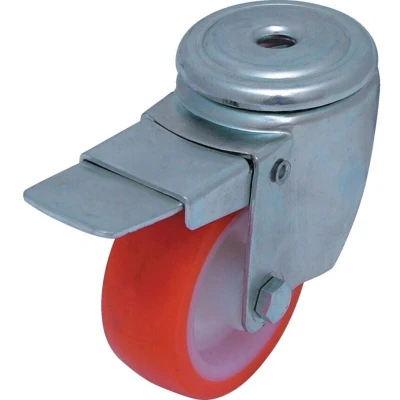 Image of Atlas Workholders 100mm B/H Swivel Castor (S/S) P/N Wheel Brake
