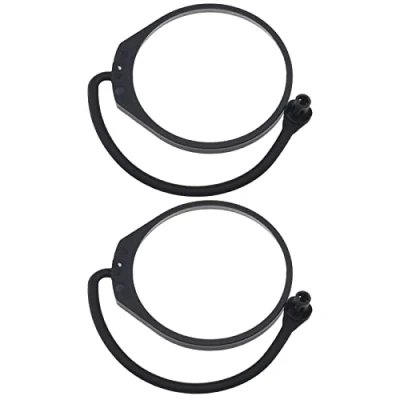 Image of the Lord of Tools 2PCS Fuel Tank Cap Rope Compatible with Jetta Audi A1 A2 A3 A4 A6 A8 1H0201553B 1J0201550A Replacement Oil Line Plastic Black