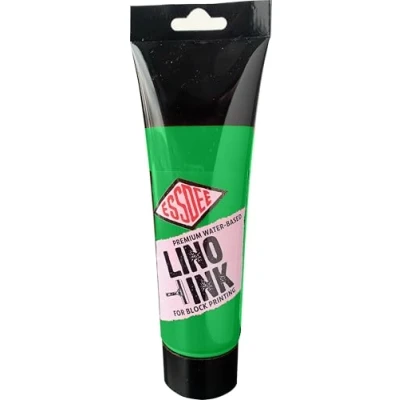 Image of Essdee Block Printing Ink, Brilliant Green, 250ml