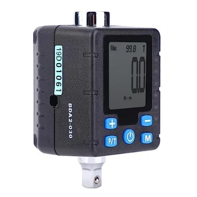 Image of Torque Wrench Digital, Electronic Digital Torsion Spanner Adapter Tool Steel Socket Measuring Meter 1/4&quot; 3/8&quot; 1/2&quot; 3/4&quot; Tester,High Compatibility(BDA4 340)