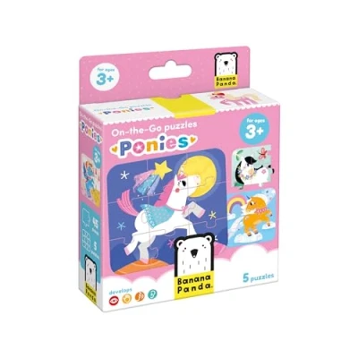 Image of Banana Panda On the Go Puzzle Ponies 3+