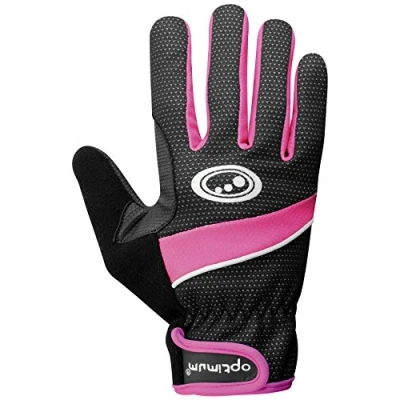Image of Optimum Nitebrite Waterproof MTB/BMX Women Gloves Warm Padded, Breathable and Moisture wicking Highly Visible Perfect for Cycling, Motorbike &amp; more Protection Warmth Size L