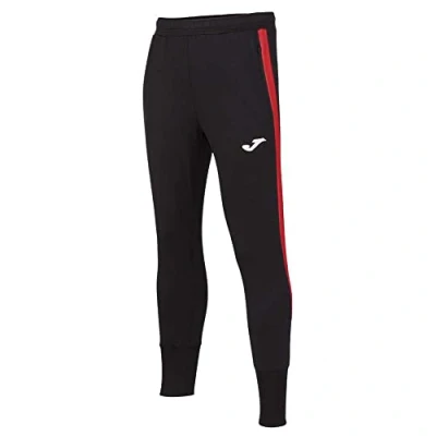 Image of Joma Elite VIII Men&#039;s Sweatpant Black red