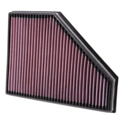 Image of K&amp;N Motorluftfilter 33 2942: Hochleistungsluftfilter, Abwaschbar, Ersatzfilter, Erhöhte Leistung, 2003 2024 (BMW X1 16d, 18d, 20d, 25d, 316D, 318d, 320D, 325d, 330D, 335d, 23d, 116d, 118d, 120d)