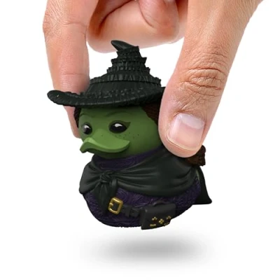 Image of TUBBZ Mini: Wicked Elphaba Thropp Cosplaying Rubber Duck Vinyl Figure