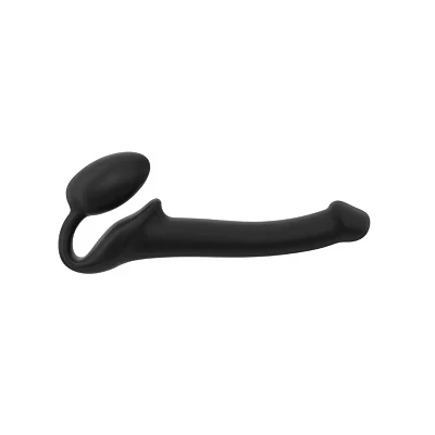 Image of Strap On Me Realistic Bendable Black Small