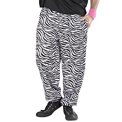 Image of &quot;80&#039;s BAGGY PANTS ZEBRA&quot; (M/L)