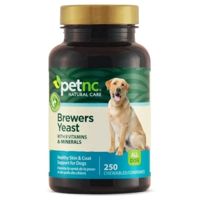 Image of PetNC Natural Care Brewers Yeast Chewables for Dogs, 250 Count