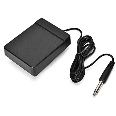 Image of Pssopp Universal Sustain Pedal Professional Electronic Piano Single Controller for Keyboards Drum &amp; More