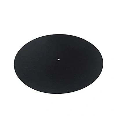 Image of Alnicov Turntable Platter wool Mat 11.6 inchs Audiophile Pad Anti static LP Players vibration