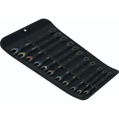 Image of Wera Joker Black Edition 11 Piece Combination Ratchet Spanner Set