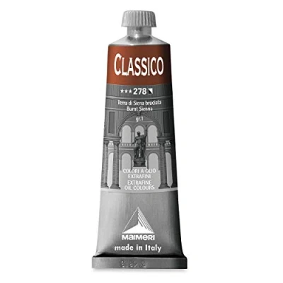 Image of Maimeri Oil Colour Series Classic 60 ml Tube TERRA SIENA BRUCIATA