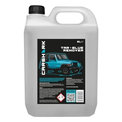 Image of CARSHARK Tar and Glue Remover 5 Litre Spray, Fast Acting Formula, Removes Tar, Bitumen,
