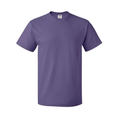 Image of Fruit of the Loom, T Shirt, Purple, XL