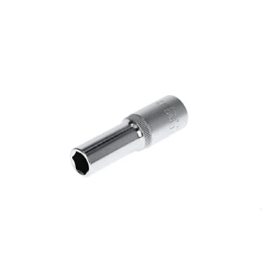 Image of GEDORE red Long socket, 1/2&quot; 12.5 mm drive, hexagonal, 12 AF, Tool, R61001214, Steel