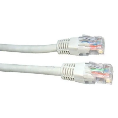 Image of World of Data 0.5m White Network Cable CAT5e (enhanced) RJ45 Ethernet Patch LAN Router Modem 10/100