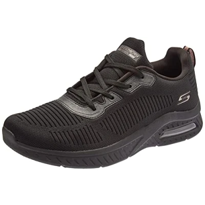 Image of Skechers Sport BOBS Squad Chaos AIR Trainers, Women&#039;s, Size: 6, Black Textile