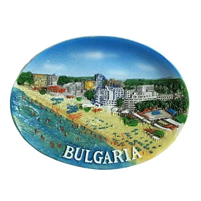 Image of 3D Bulgaria Souvenir fridge magnet,Home &amp; kitchen decoration refrigerator magnet