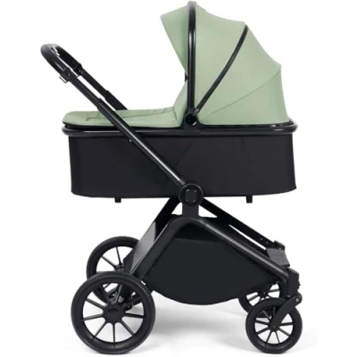 Image of Ickle Bubba Altima All in One i Size Travel System with Isofix Base (Stratus) Sage Green