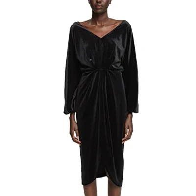 Image of ESPRIT Collection Women&#039;s 112eo1e344 Special Occasion Dress, 002/Black 2, S