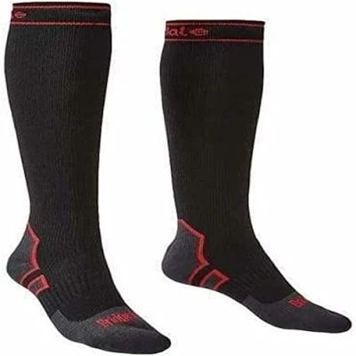 Image of Bridgedale 100% Waterproof Storm Sock Heavy Weight Black Knee M