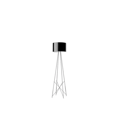 Image of Flos Ray F2 Floor Lamp Black