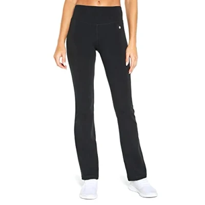 Image of Bally Total Fitness Womens Tummy Control Long Pant Black