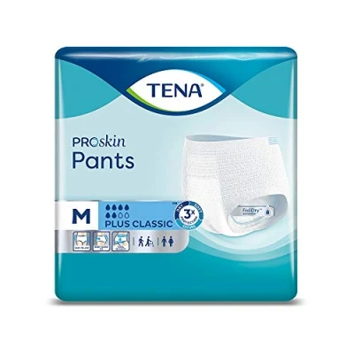 Image of 4 x Tena Pants Plus Classic Medium (80cm 110cm) Pack of 14
