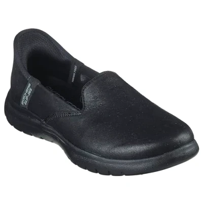 Image of Skechers Women&#039;s ON The GO Flex Captivating Sneaker, Black, 6.5 UK