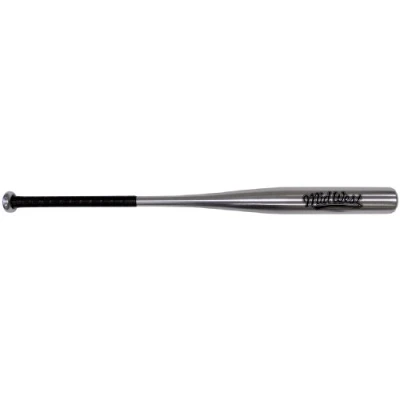 Image of Midwest Adult Aluminium Bat Silver/Black, 34 inch, multicolour, one size