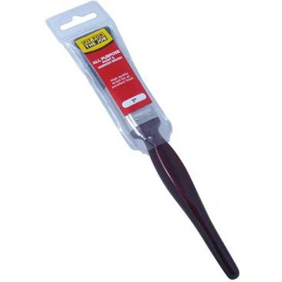 Image of Fit for The Job 1 inch All Purpose Mixed Bristle Paint Brush a Smooth Finish Painting with Emulsion, Gloss and Satin Paints on Walls, Ceilings, Wood Metal, 1&quot; 25mm