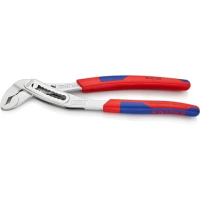 Image of Knipex Alligator® Water Pump Pliers chrome plated, with slim multi component grips 250 mm 88 05