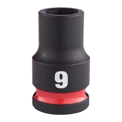 Image of Milwaukee 3/8&quot;SQ Drive Shockwave Impact Socket 9mm Std Ii