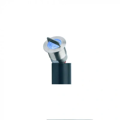 Image of Ground Light 1W Blue Stainless Steel IP68 Collingwood GL019 Threaded Kit